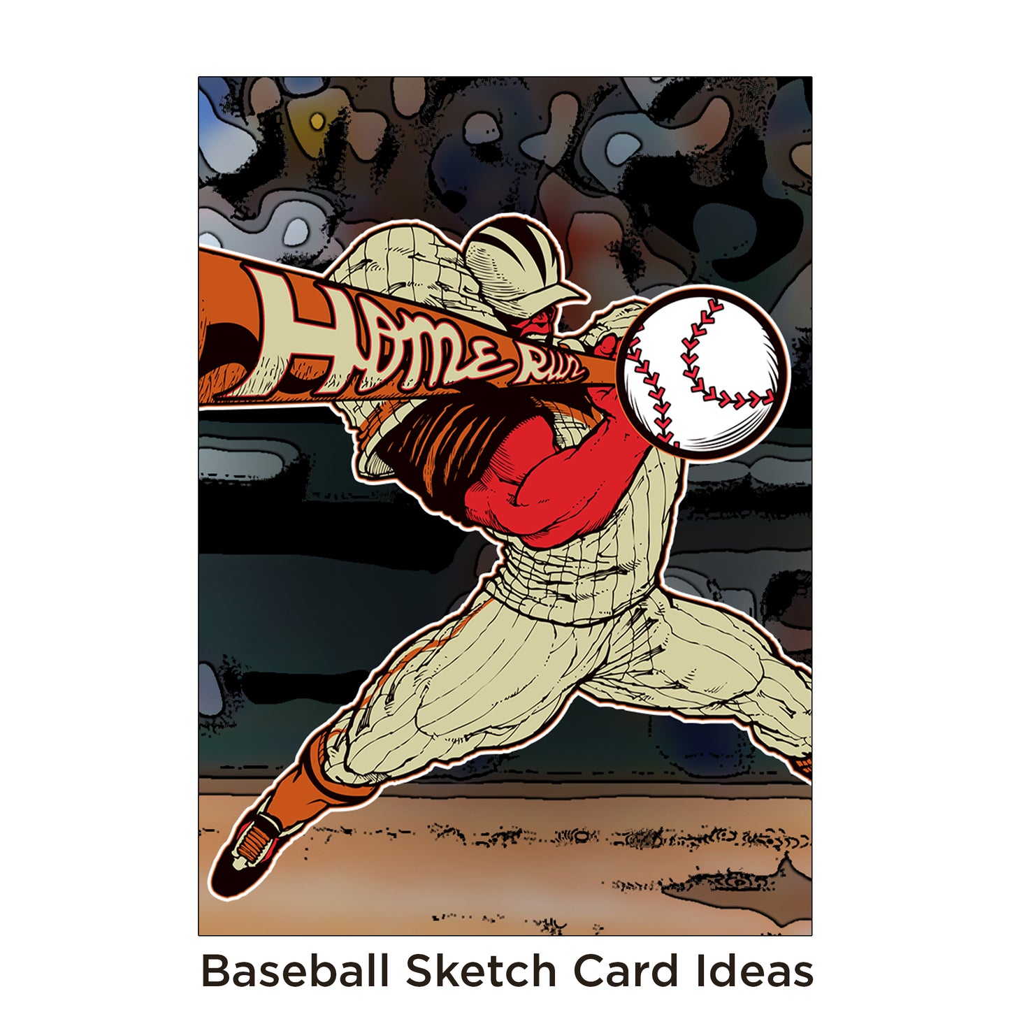 Comic Artist Sketch Cards - Baseball Sketch Cards - 2.5"x 3.5" - 32pt - 5 Packs - 25 Sketch Cards