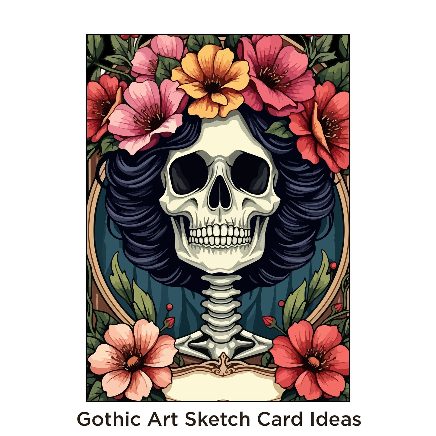 Comic Artist Sketch Cards - Gothic Sketch Blank Art Trading Cards - 2.5"x 3.5" - 32pt - 20 Packs - 100 Sketch Cards