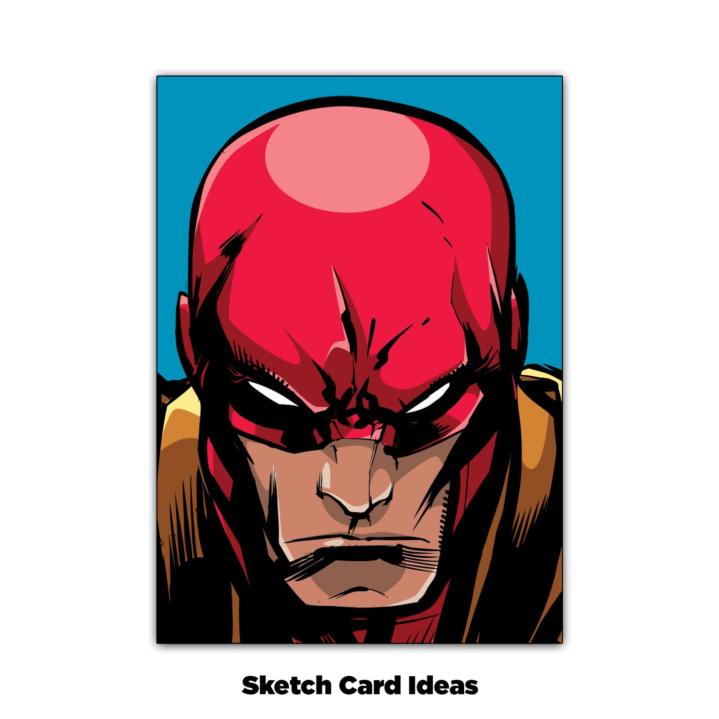 Comic Artist Sketch Cards - Blank Art Trading Cards - 2.5"x 3.5" - 32pt Thick - 1 Pack - 5 Cards