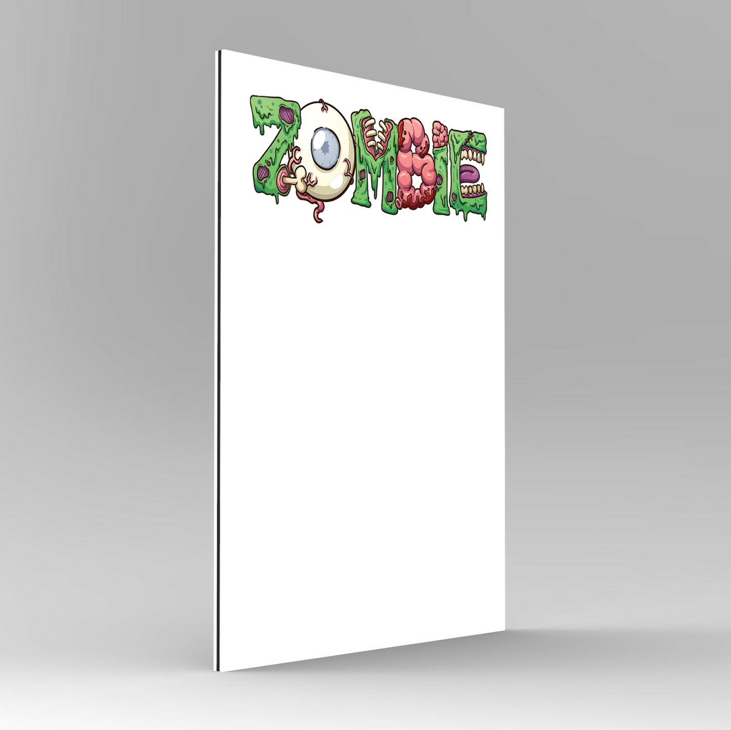 Comic Artist Sketch Cards - Zombie Sketch Cards - Blank Art Trading Cards - 2.5"x 3.5" - 32pt - 10 Packs - 50 Sketch Cards